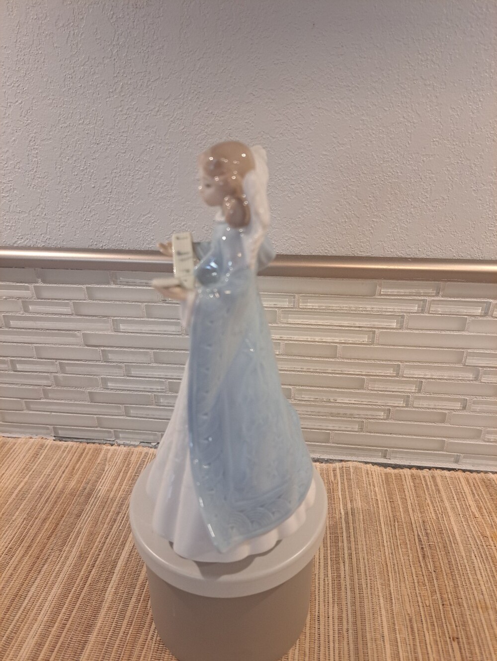 Vtg Lladro Angel Tree Topper Figurine #5719 Navidad Cantante - Picture 6 of 6